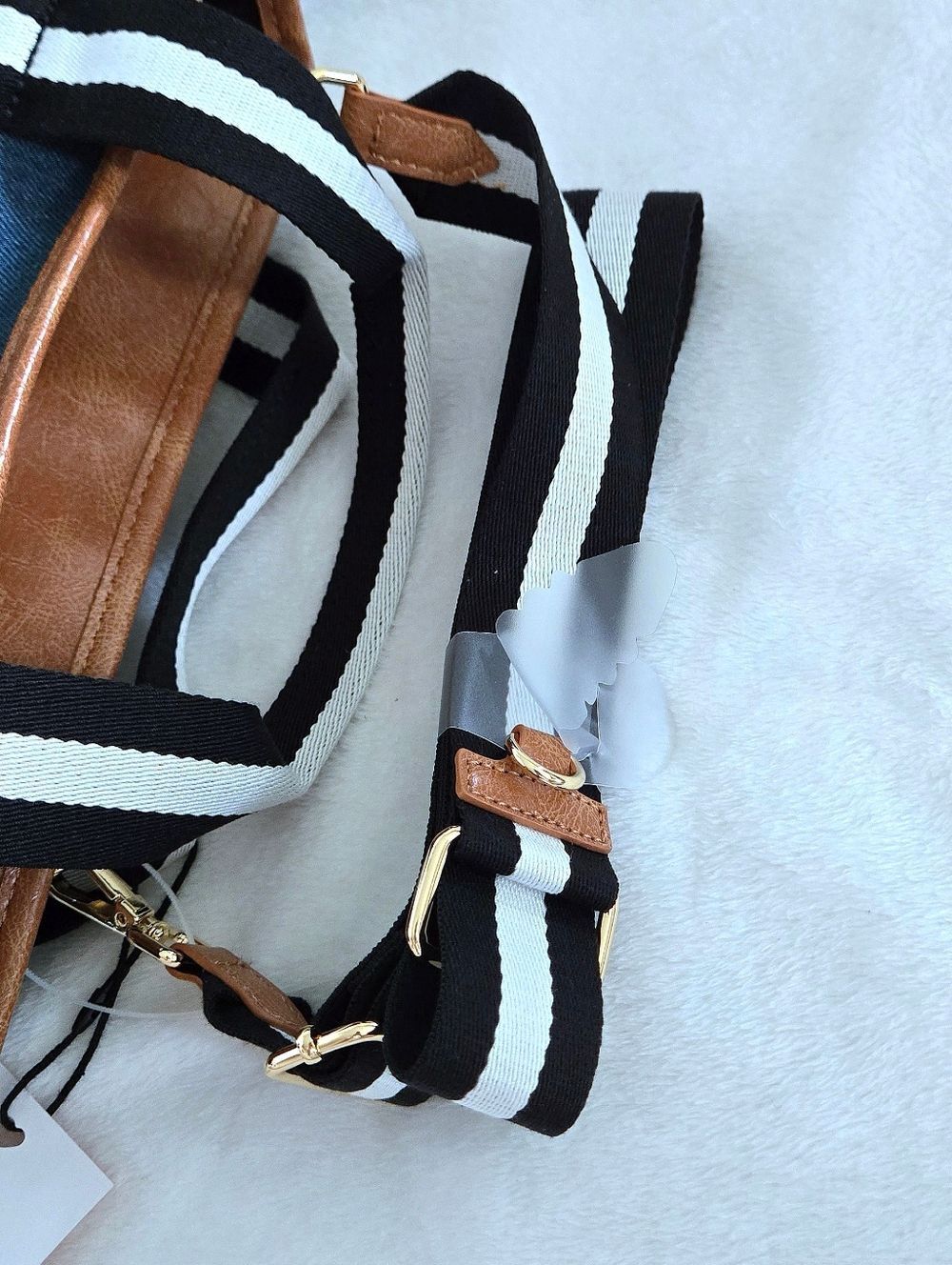 Luv Betsey💋 By Betsey Johnson Denim Teddy Bear🧸 Bag👜 - NWT - Picture 13 of 16